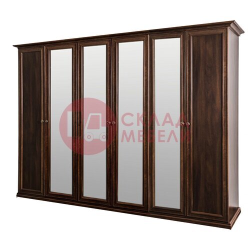  Шкаф Афина 6ДЗ (2+2+2) Эра-мебель в Симферополе Крыму