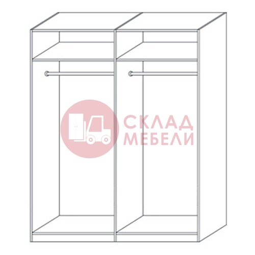  Шкаф Афина 4Д Эра-мебель в Симферополе Крыму