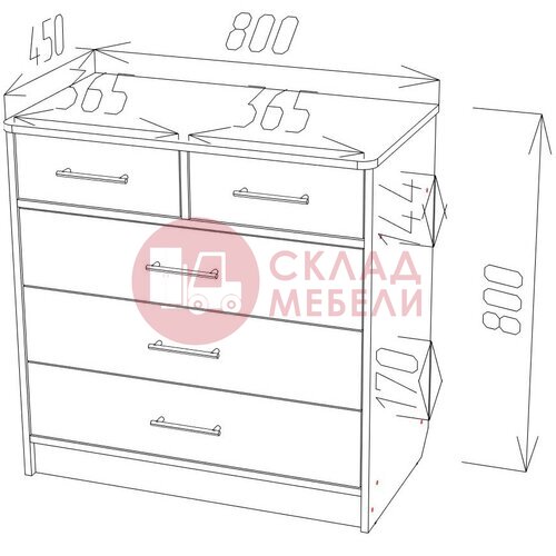  Комод №10 Пирамида в Симферополе Крыму