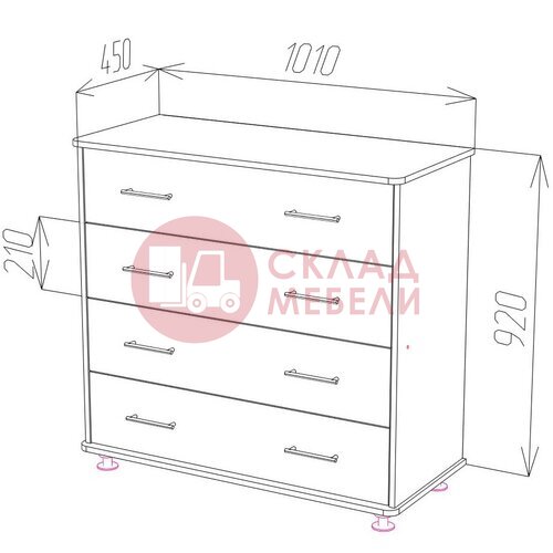  Комод №2 Пирамида в Симферополе Крыму