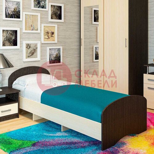  Кровать К-90/2 односпальная Пирамида в Симферополе Крыму