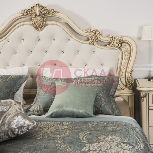  Кровать с мягким изголовьем Мона Лиза Эра-мебель в Симферополе Крыму