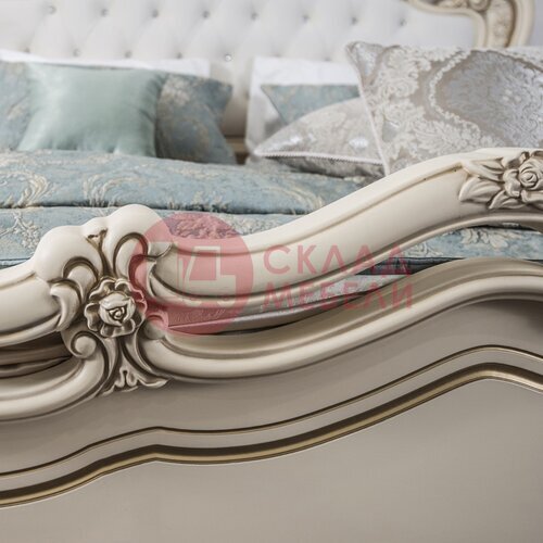  Кровать с мягким изголовьем Мона Лиза Эра-мебель в Симферополе Крыму