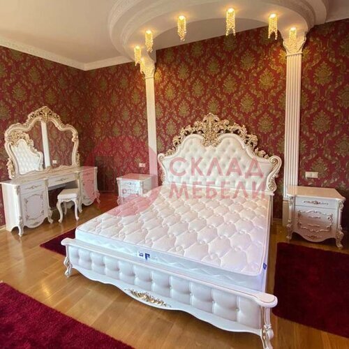  Туалетный стол+пуфик Флоренция Эра-мебель в Симферополе Крыму