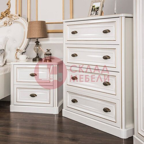  Комод узкий 4Я Натали Эра-мебель в Симферополе Крыму