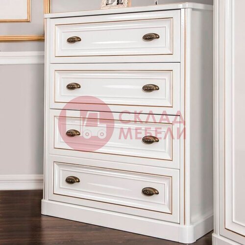  Комод узкий 4Я Натали Эра-мебель в Симферополе Крыму