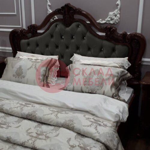  Кровать с мягким изголовьем Илона Эра-мебель в Симферополе Крыму