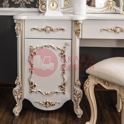  Туалетный стол+пуфик Флоренция Эра-мебель в Симферополе Крыму