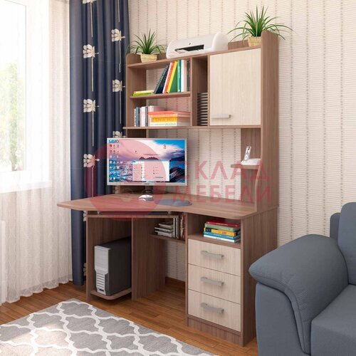  Стол СК-25 компьютерный Пирамида в Симферополе Крыму