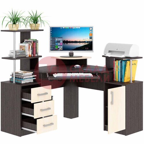  Стол СК-26 компьютерный Пирамида в Симферополе Крыму