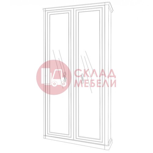  Шкаф Мишель 2ДЗ Эра-мебель в Симферополе Крыму