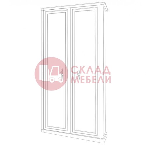  Шкаф Мишель 2Д Эра-мебель в Симферополе Крыму