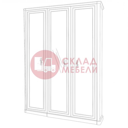  Шкаф Мишель 3ДЗ Эра-мебель в Симферополе Крыму