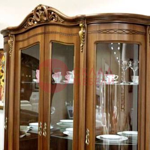  Шкаф-витрина Аллегро-8 5Д Слониммебель в Симферополе Крыму