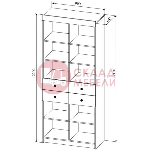  Стеллаж Кi-кi ДСВ в Симферополе Крыму