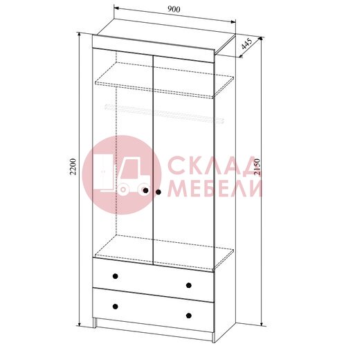  Шкаф Кi-кi 2Д ДСВ в Симферополе Крыму