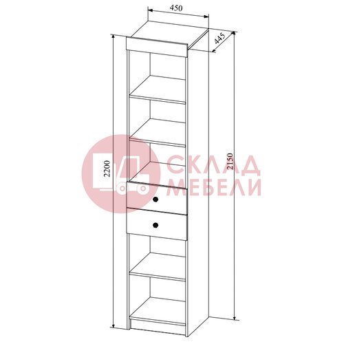 Стеллаж Кi-кi ДСВ в Симферополе Крыму