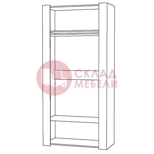  Шкаф Амели 13.133 Mobi в Симферополе Крыму