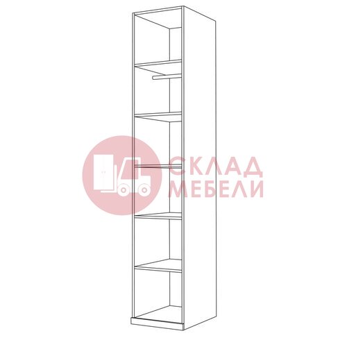  Шкаф-пенал Валенсия Mobi в Симферополе Крыму