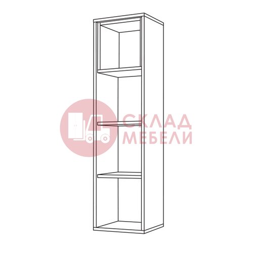  Шкаф навесной Бэль Mobi в Симферополе Крыму