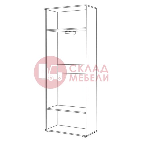  Шкаф для одежды Куба 13.136 Mobi в Симферополе Крыму