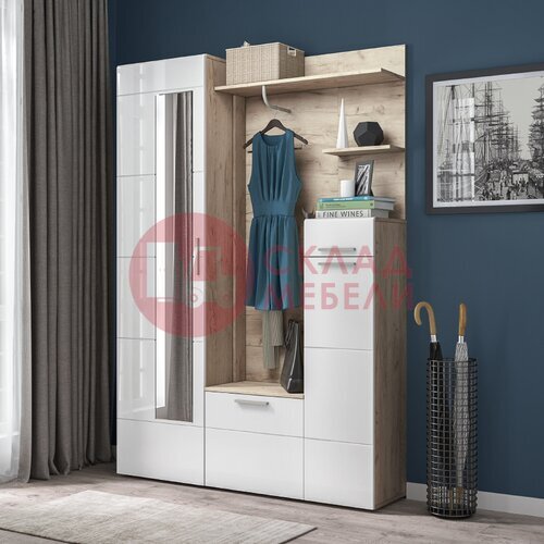  Шкаф для одежды Лайн 08.122 Mobi в Симферополе Крыму