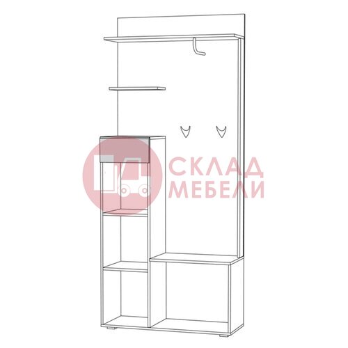  Шкаф МЦН Лайн 10.16 Mobi в Симферополе Крыму