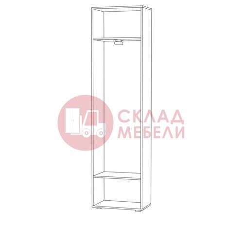  Шкаф для одежды Лайн 08.122 Mobi в Симферополе Крыму
