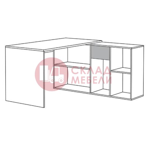  Стол письменный  Лайт 03.245 Mobi в Симферополе Крыму