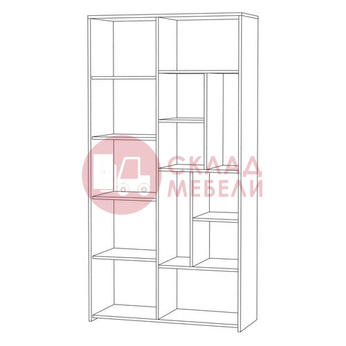  Шкаф-стеллаж Трувор Mobi в Симферополе Крыму