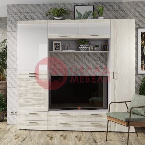  Шкаф навесной Амелия СтендМебель в Симферополе Крыму