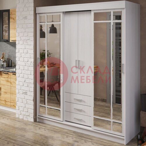  Шкаф-купе Лидер-1 СтендМебель в Симферополе Крыму