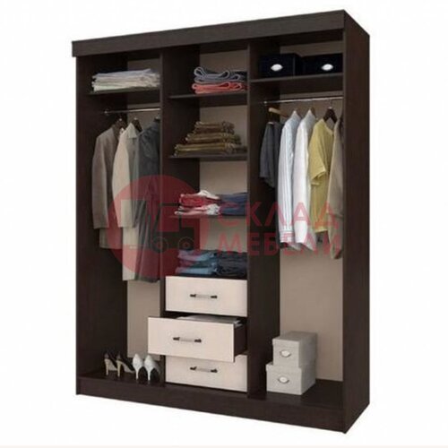  Шкаф-купе Лидер-1 СтендМебель в Симферополе Крыму