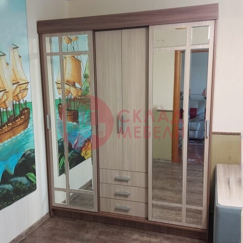  Шкаф-купе Лидер-1 СтендМебель в Симферополе Крыму