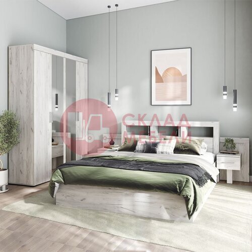  Шкаф Гранд 2Д с зеркалом СтендМебель в Симферополе Крыму