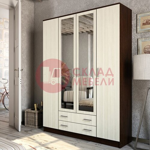  Шкаф Квадро 4Д2Я СтендМебель в Симферополе Крыму