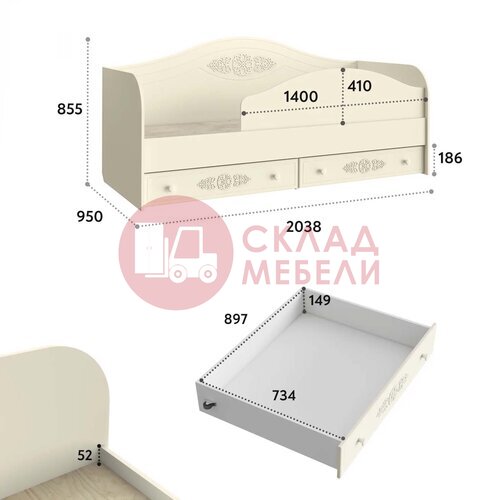  Кровать Ассоль Compass в Симферополе Крыму
