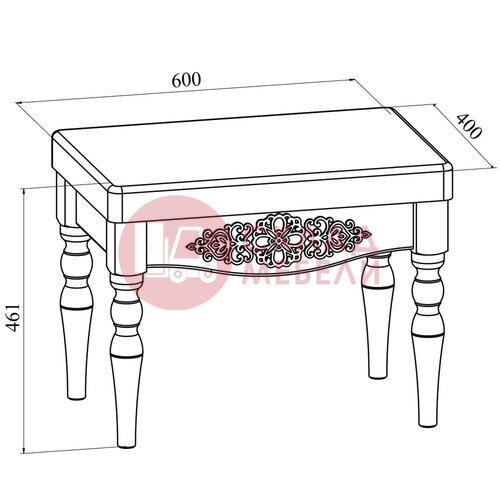  Банкетка Ассоль Compass в Симферополе Крыму