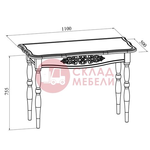  Стол туалетный Ассоль Compass в Симферополе Крыму