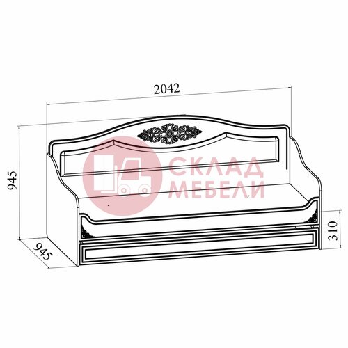  Кровать Ассоль Compass в Симферополе Крыму