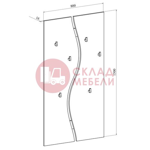  Вешалка Агата Compass в Симферополе Крыму