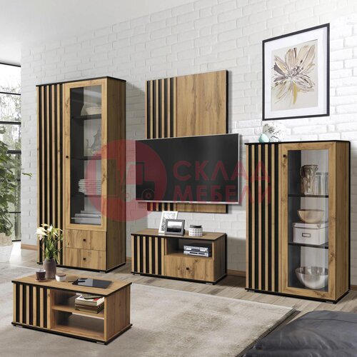  Шкаф комбинированный Либерти 2Д Олмеко в Симферополе Крыму