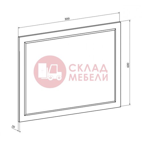  Зеркало Виктория Compass в Симферополе Крыму