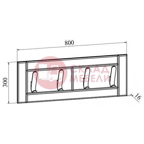  Вешалка Изабель Compass в Симферополе Крыму