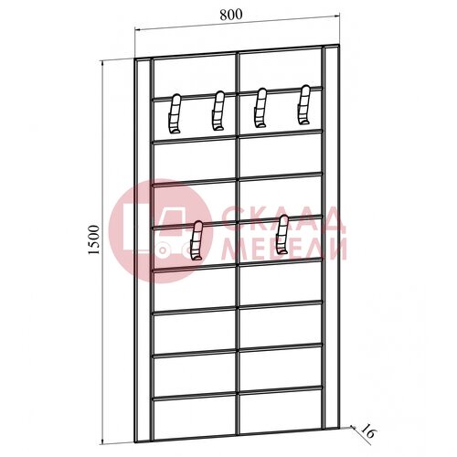  Вешалка Изабель Compass в Симферополе Крыму