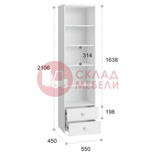  Пенал Изабель со стеклом Compass в Симферополе Крыму