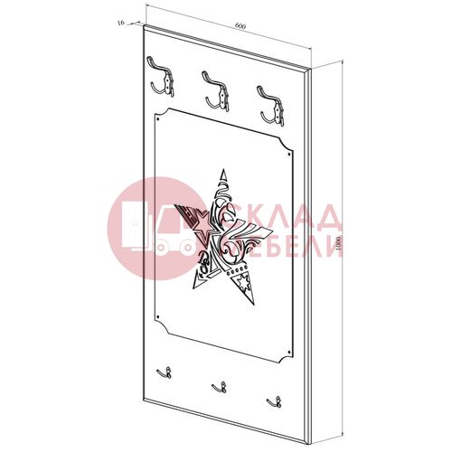  Вешалка ДримСтар Compass в Симферополе Крыму