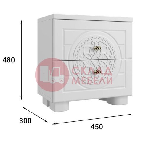 Тумба прикроватная Монблан Compass в Симферополе Крыму