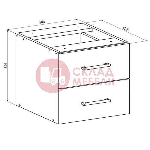  Тумба навесная Офис Compass в Симферополе Крыму