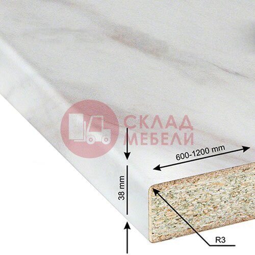  Столешница Перламутр андромеда глянец СБК в Симферополе Крыму